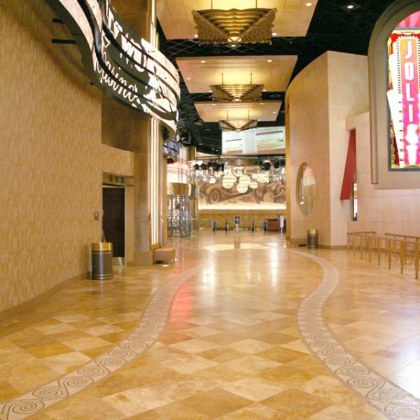 hollywood casino floor installation