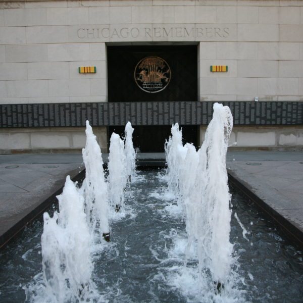 veitnam memorial fountain